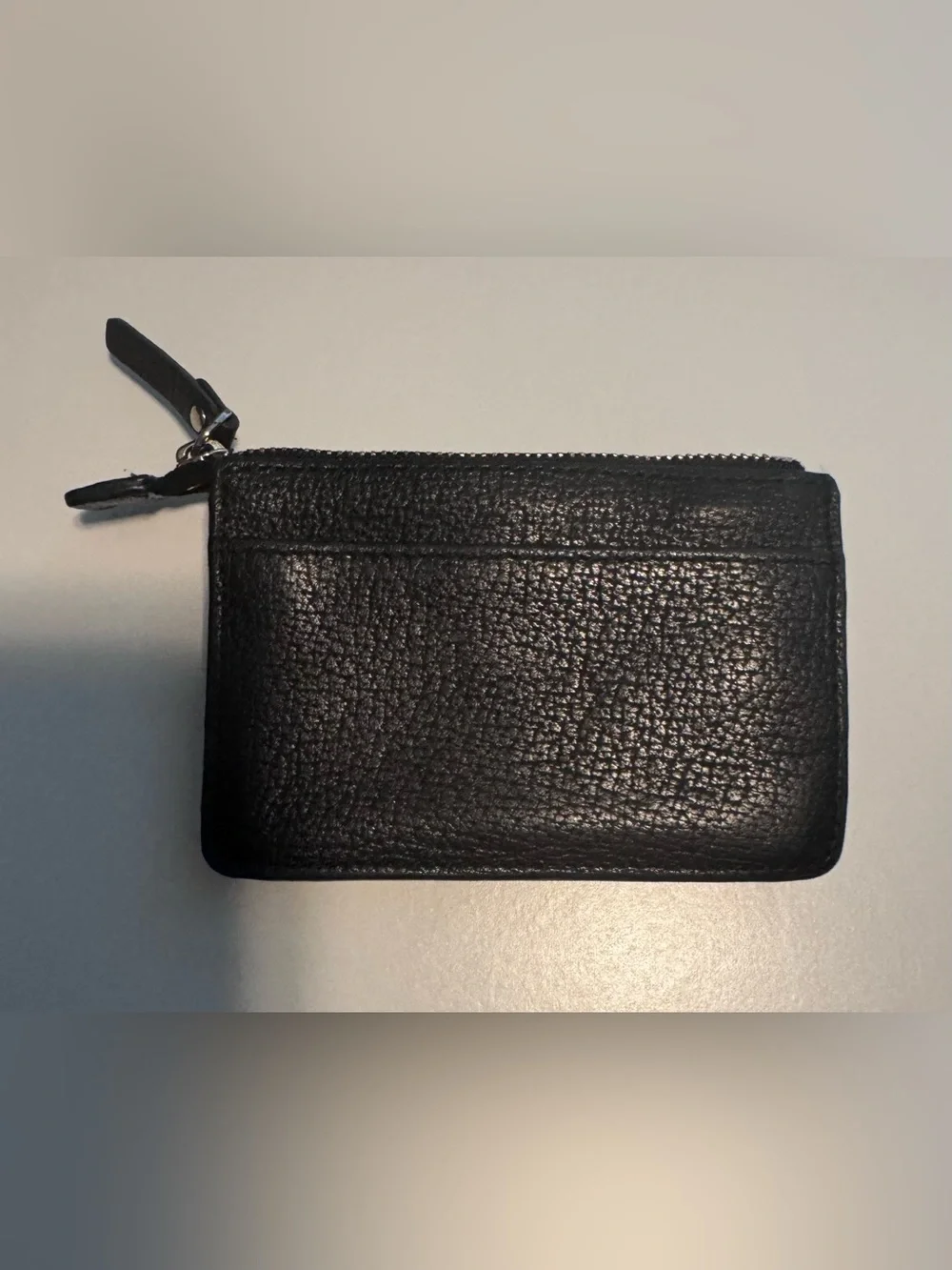 kate spade Black Leather Bow Card Holder Wallet